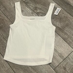 Old Navy Classic White Tank Top